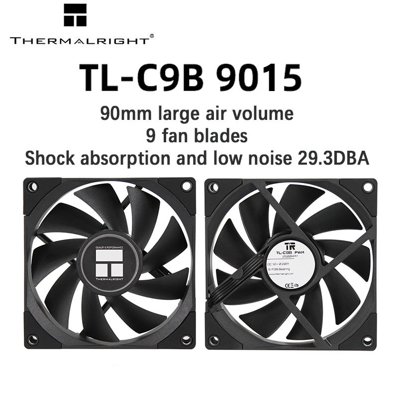 Pc Case Fan - TL-C9 TL-C9B TL-9015 TL-9015B TL-9015R 92x92x25mm