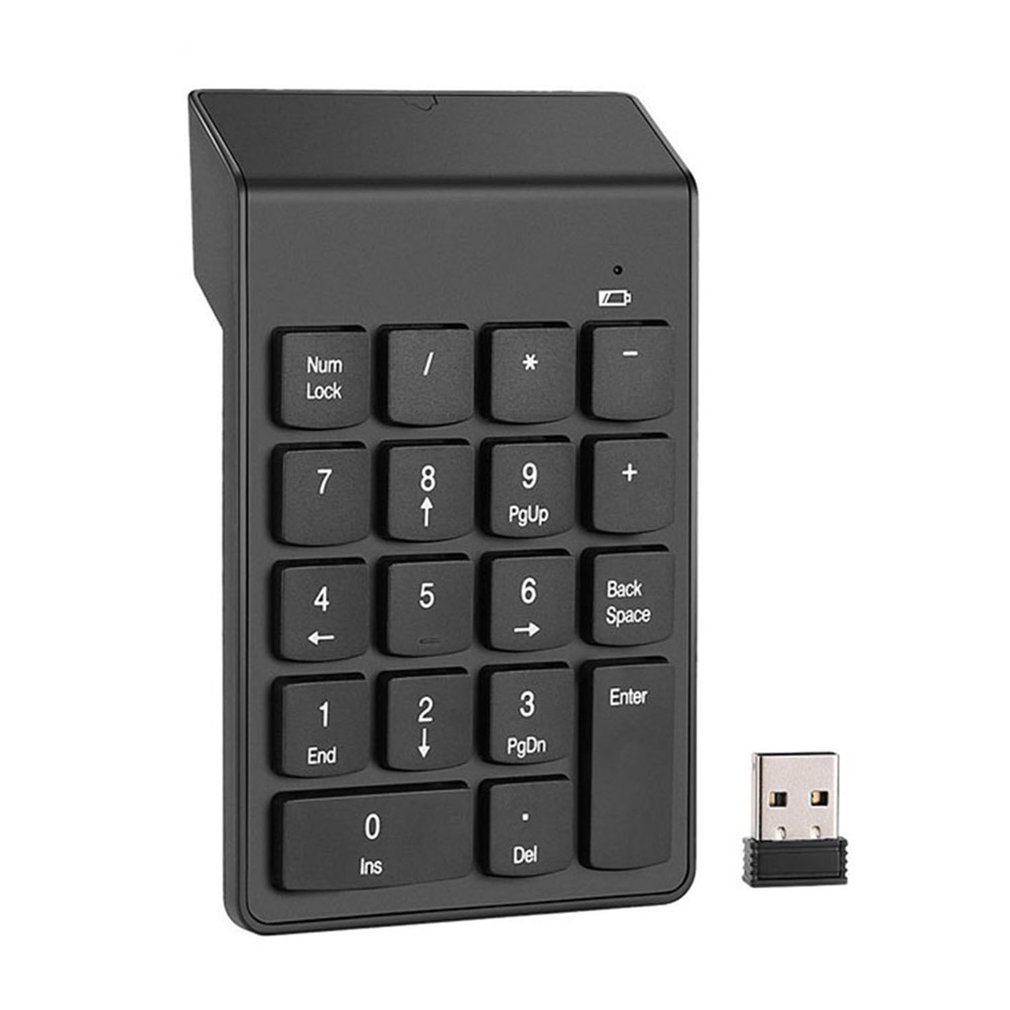 Pc Gaming Entry - 18キー 2.4G ワイヤレス ナンバーパッド ミニデジタル数字パッド スマートナンパッド