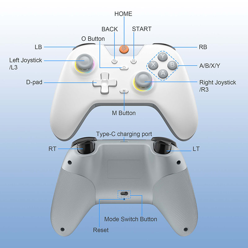 EasySMX X05 ワイヤレスゲームパッド Blueto - Pc Gaming Sultan のレビューと価格