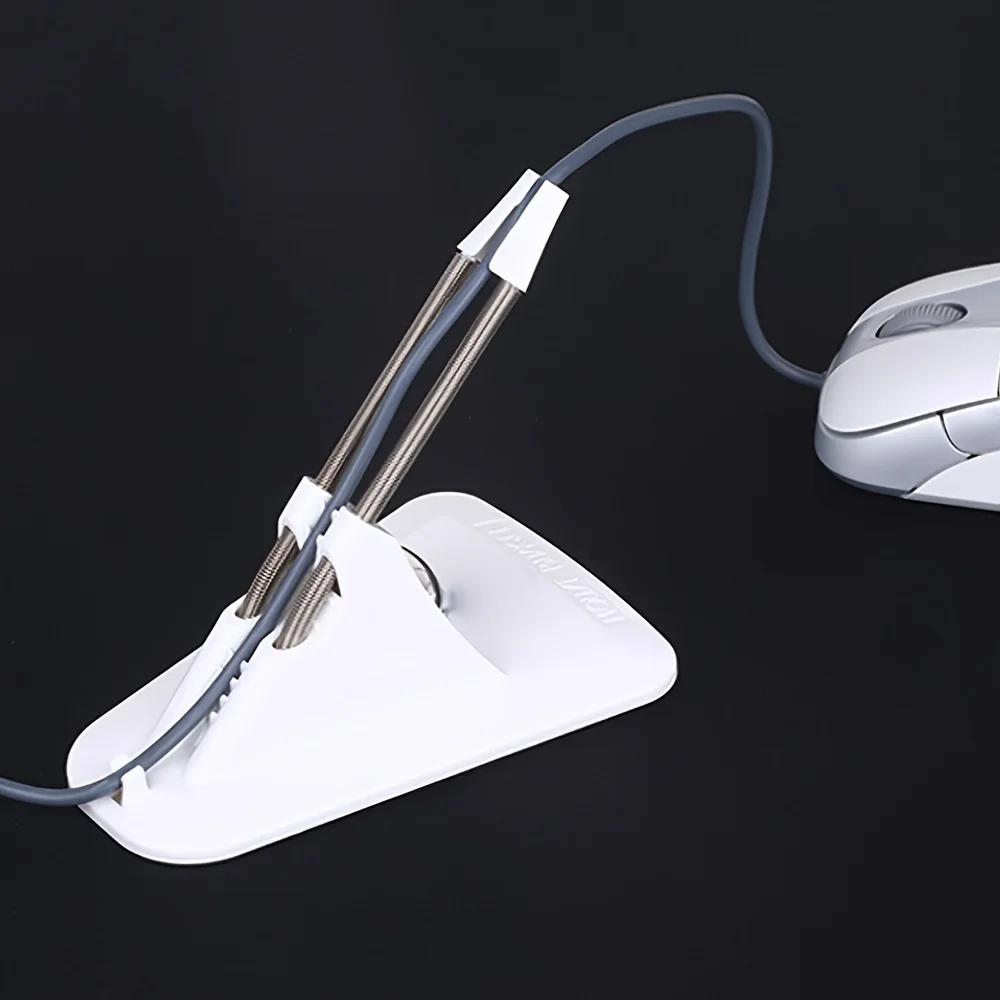 新しいマウスケーブルホルダー滑り止め高品質マウスバンジーコー - Mouse Bungee Holder のレビューと価格