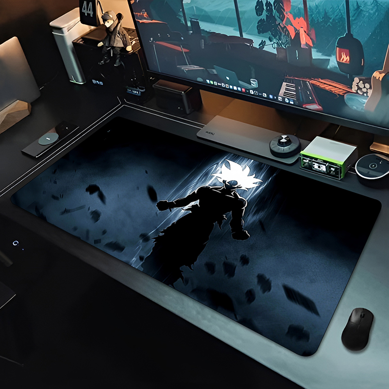 DBZ ブラックアニメマウスパッドドラゴンボール大型 PC  - Pc Gaming Sultan のレビューと価格