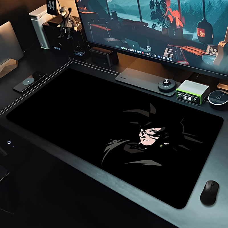 DBZ ブラックアニメマウスパッドドラゴンボール大型 PC  - Pc Gaming Sultan のレビューと価格