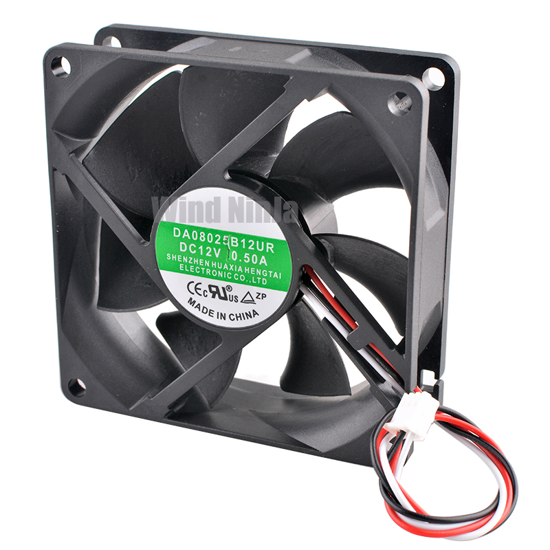 8cm デュアルボールベアリング冷却ファン 80mm X 2 - Pc Case Fan のレビューと価格