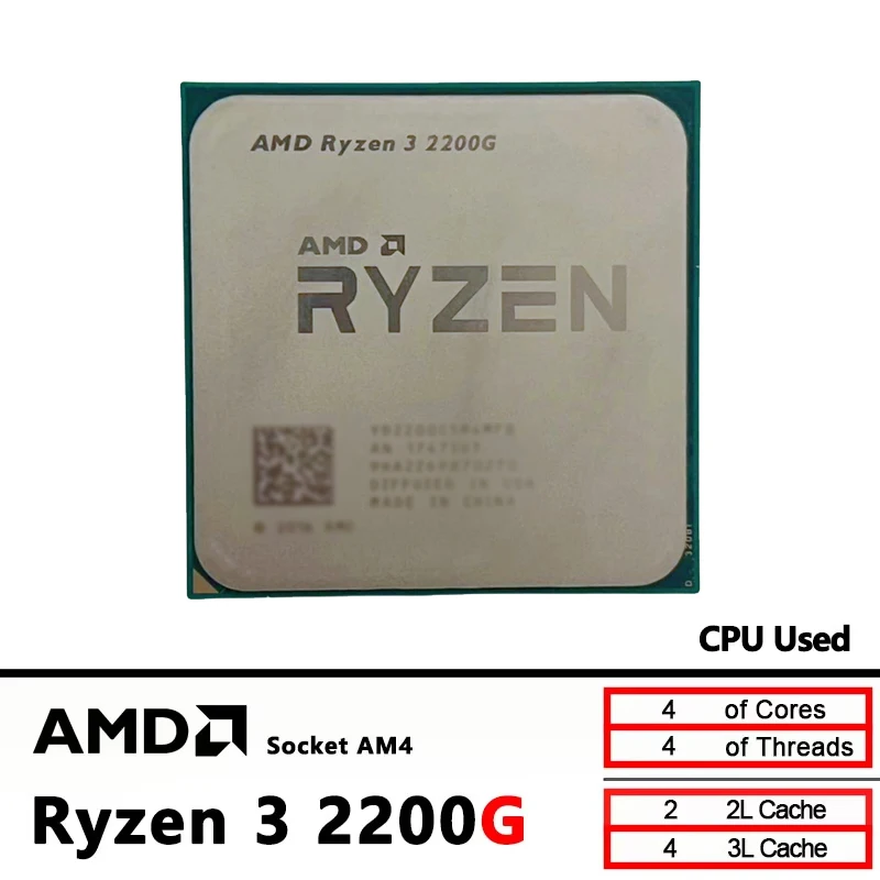AMD Ryzen 3 2200G AM4 バジェットAPU - Pc Gaming Entry のレビューと価格