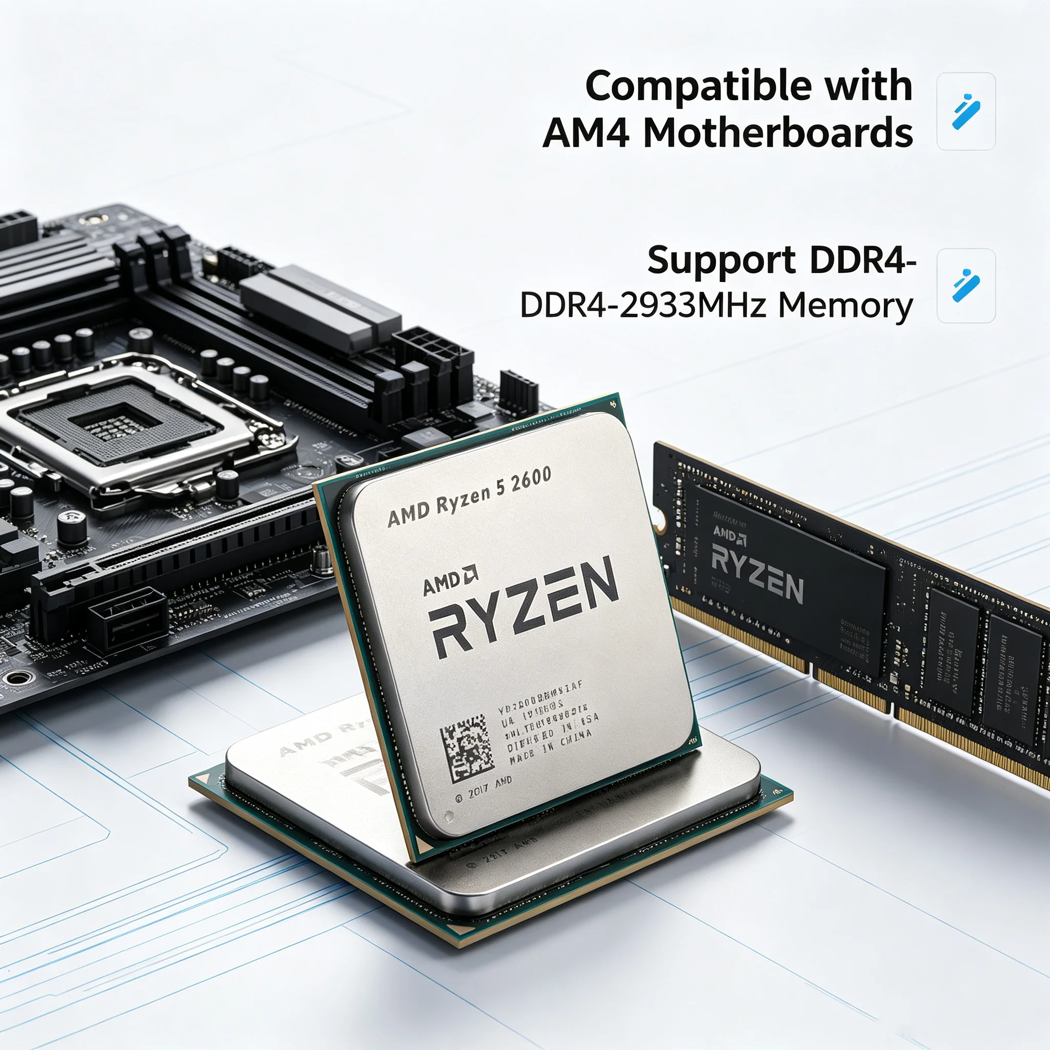 ユニバーサル AM4 ソケットプロセッサ Ryzen 5 2 - Pc Gaming Entry のレビューと価格