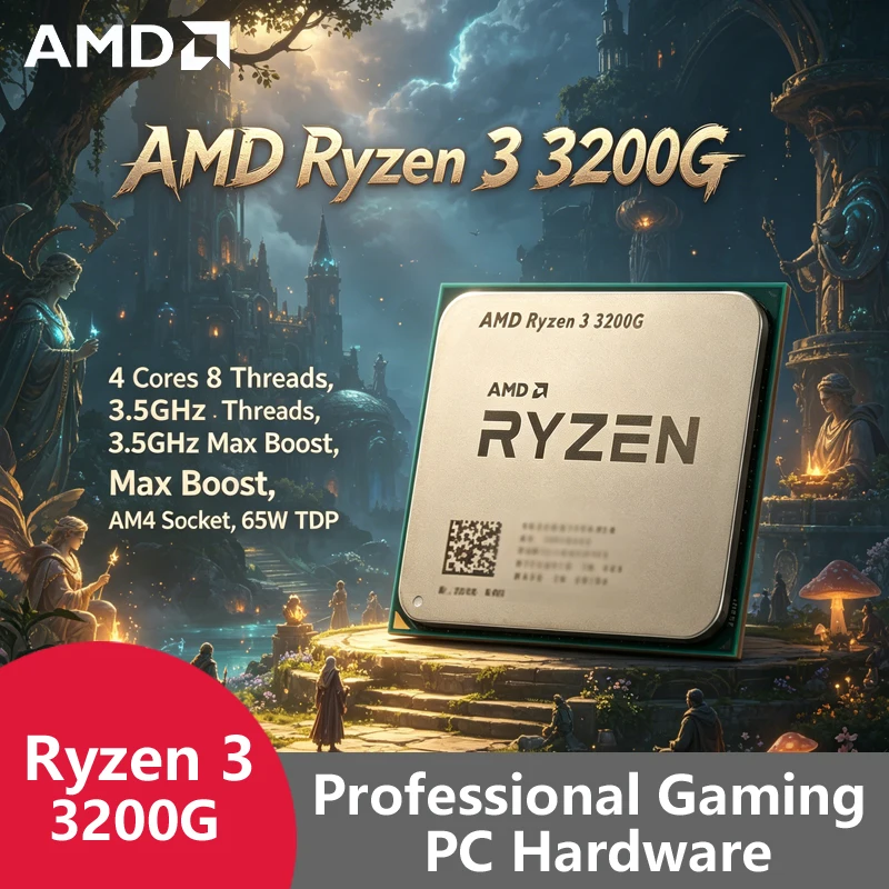 AMD Ryzen 3 3200G AM4 エントリーゲーミ - Pc Gaming Entry のレビューと価格