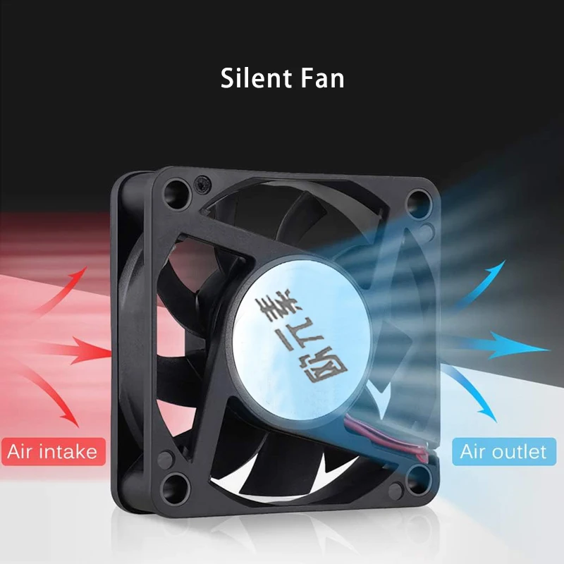 80 90 120mm サイレントコンピュータファン サイレ - Pc Case Fan のレビューと価格