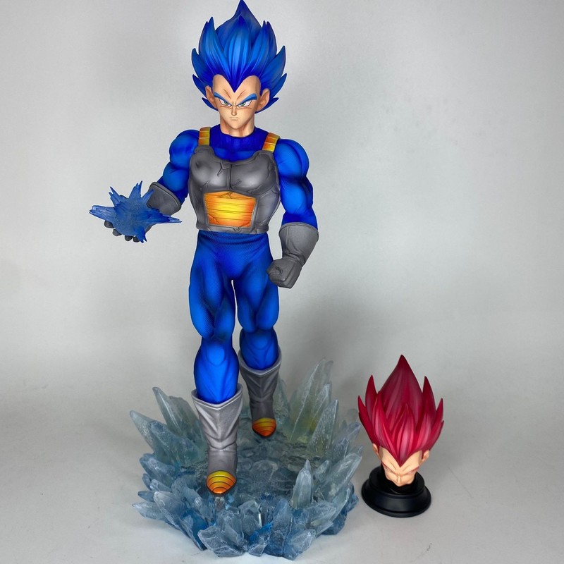 ドラゴンボール超サイヤ人ベジータダブルヘッドスカルプチャーア - Pc Case Fan のレビューと価格