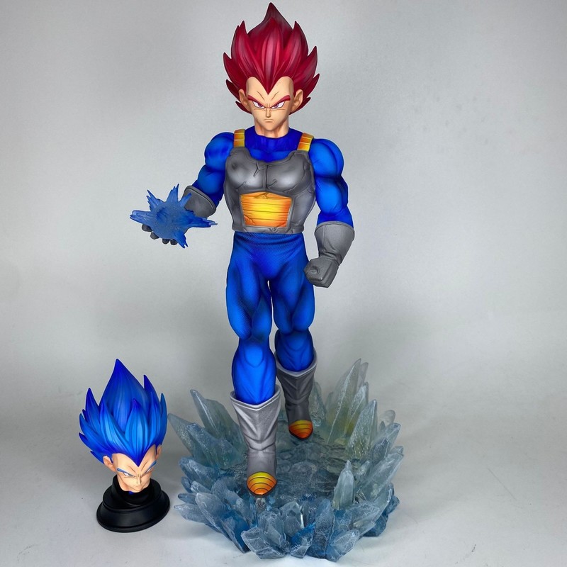 ドラゴンボール超サイヤ人ベジータダブルヘッドスカルプチャーア - Pc Case Fan のレビューと価格