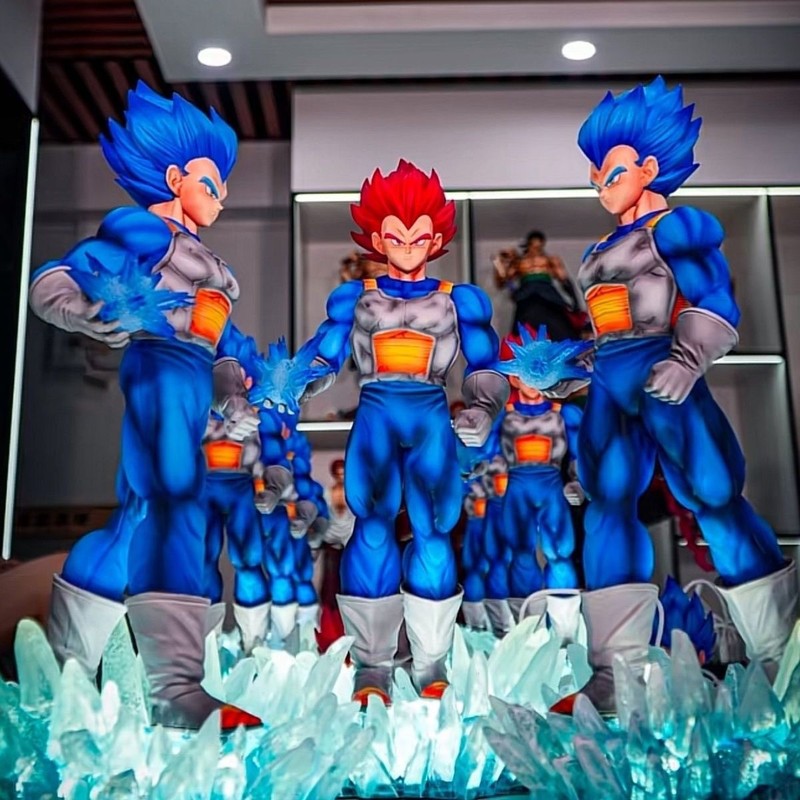 ドラゴンボール超サイヤ人ベジータダブルヘッドスカルプチャーア - Pc Case Fan のレビューと価格