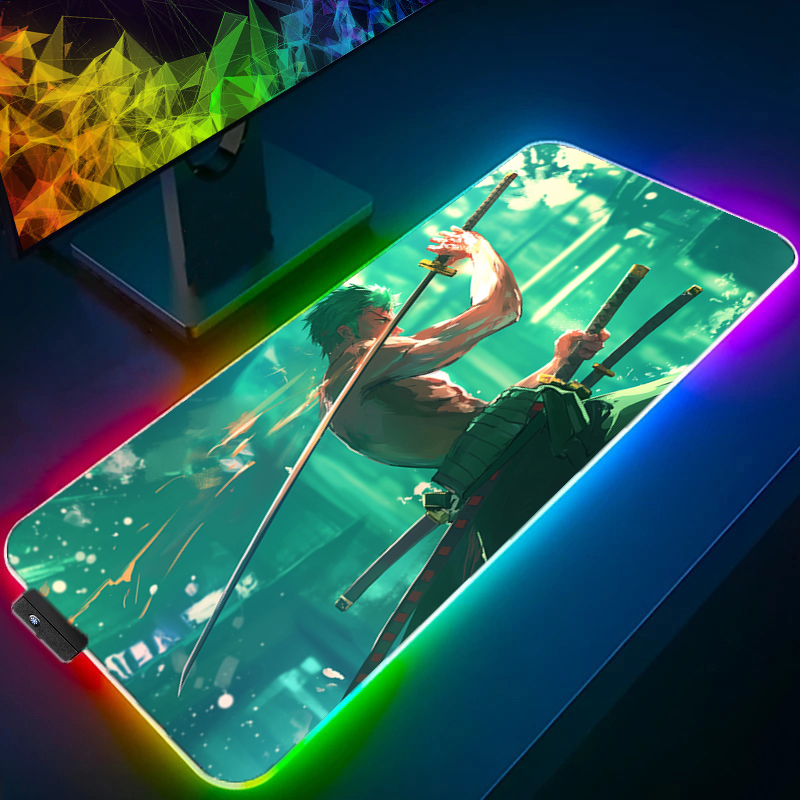 ワンピースゾロマウスパッド RGB ゲームアクセサリー Ga - Pc Gaming Sultan のレビューと価格