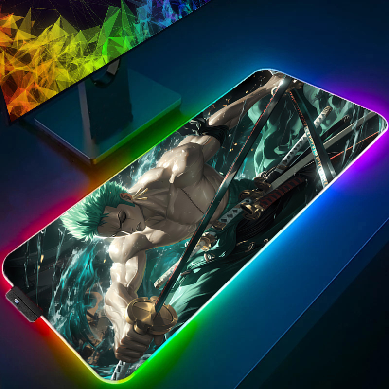 ワンピースゾロマウスパッド RGB ゲームアクセサリー Ga - Pc Gaming Sultan のレビューと価格