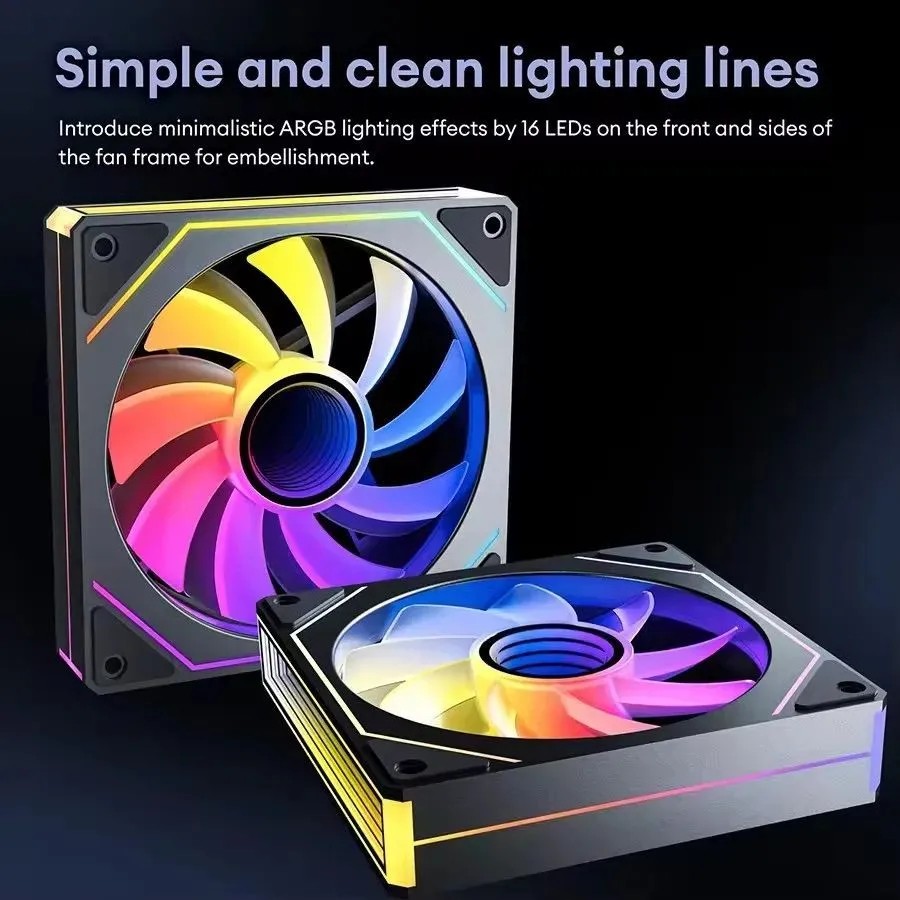 LDPCSJ Prism 7 PRO ARGB PCケースフ - Pc Case Fan のレビューと価格