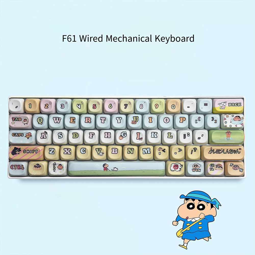 クレヨンしんちゃん 61 キーメカニカルキーボード Rgb  - Pc Gaming Editing のレビューと価格
