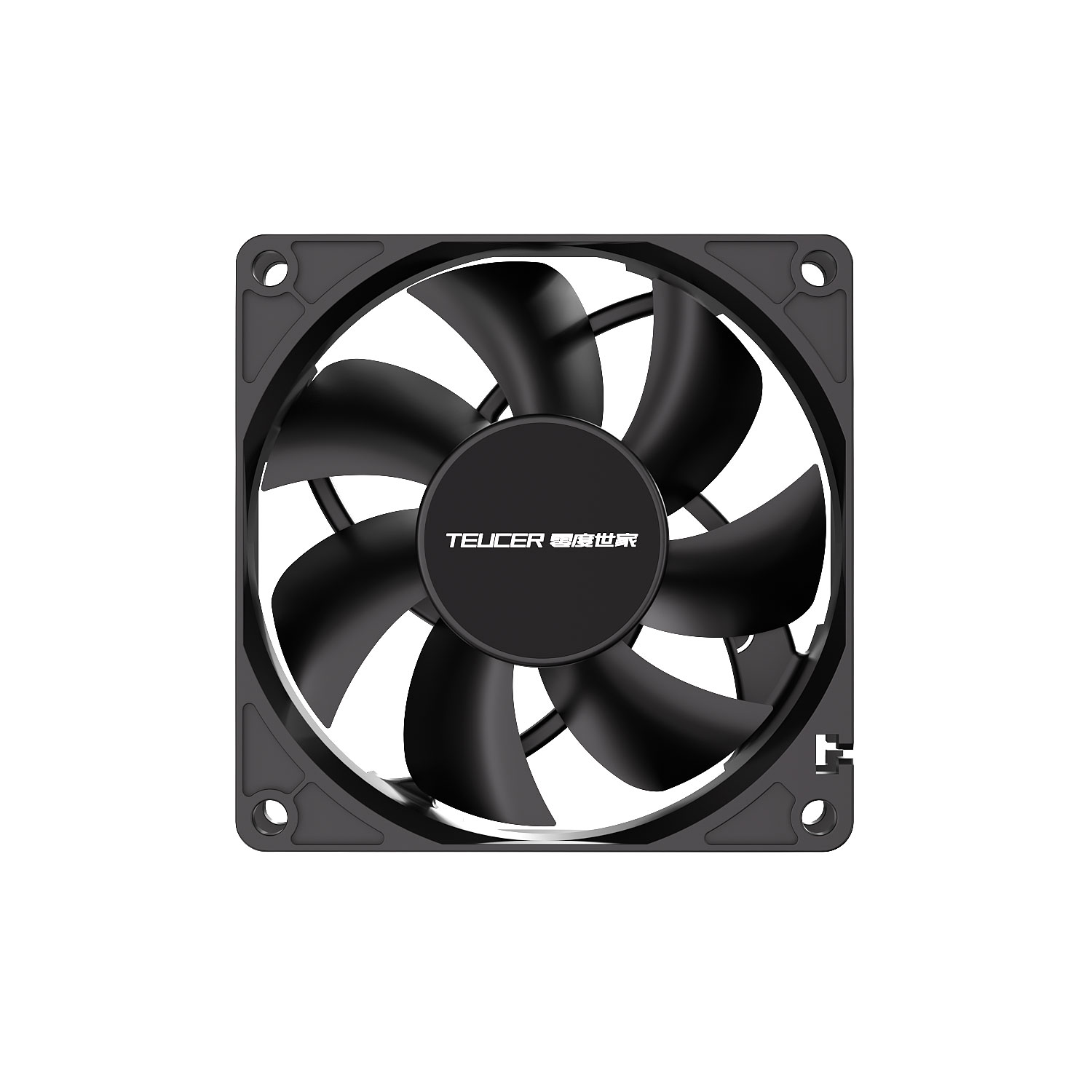 Teucer 8025 PC ケースファン 12V ビッグ  - Pc Case Fan のレビューと価格