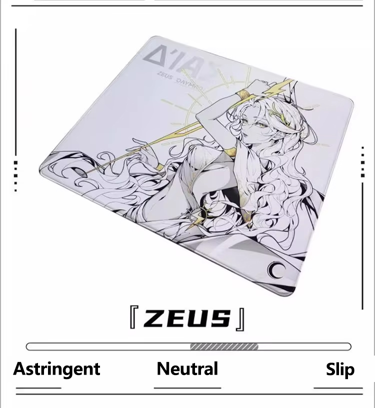 Zeus XSoft マウスパッド - 480x400mm  - Pc Gaming Zeus のレビューと価格