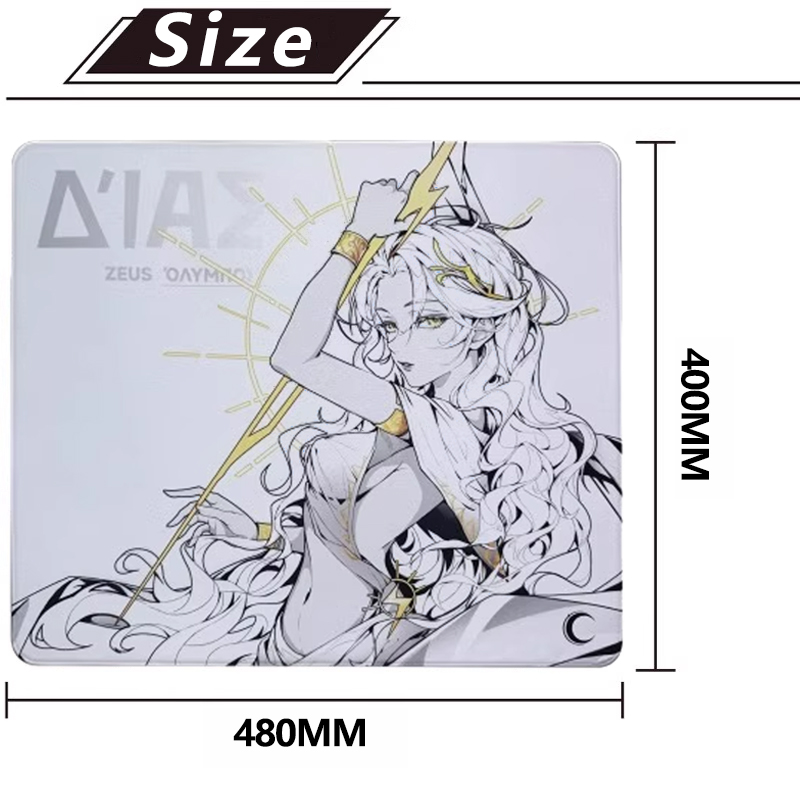 Zeus XSoft マウスパッド - 480x400mm  - Pc Gaming Zeus のレビューと価格