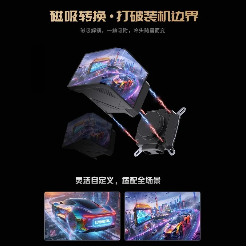 360mm液体CPUクーラー、6.67インチスクリーンビデオ - Pc Case Fan のレビューと価格